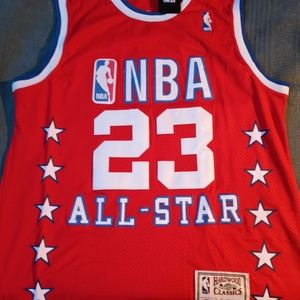 Jordan Hardwood Classics All Star stitched Jersey